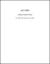 Ave Maria SSA choral sheet music cover